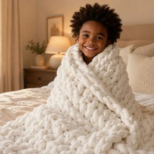 GRACIA Embrace Weighted Blanket. Handmade. Bead-Free. Breathable.