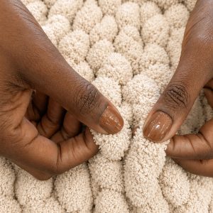 Handcrafted Weighted Blanket Reduces Stress & Anxiety